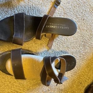 EUC espadrille brown size 9.5. Very cute.